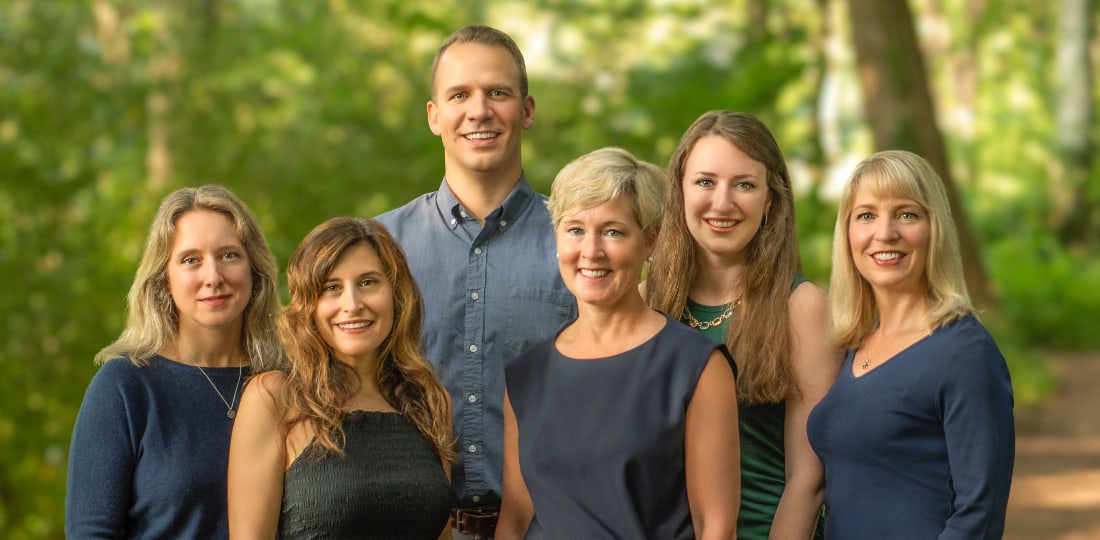 A group photo of the providers of Rocky Hill Pediatrics